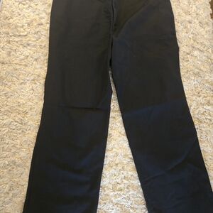 Womans Lee Regular Flex Motion Fit Black Trousers Size 18W